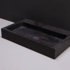 Waschbecken Naturstein TARANTO 50 cm breit