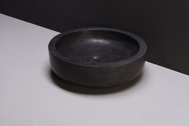 Waschbecken Naturstein VERONA (40 cm) Bluestone