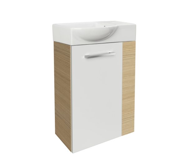 FACKELMANN SBC B. STYLE Gäste WC Waschtisch Set 45 cm breit