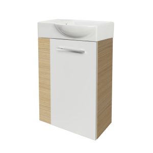 FACKELMANN SBC B. STYLE Gäste WC Waschtisch Set 45 cm breit