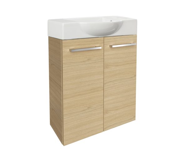 FACKELMANN SBC B. STYLE Gäste WC Waschtisch Set 55 cm breit