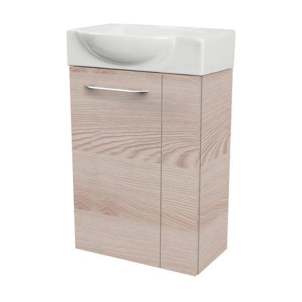 FACKELMANN SBC B.CLEVER Gäste WC Waschtisch Set 45 cm breit