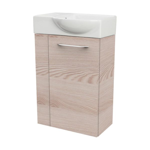 FACKELMANN SBC B.CLEVER Gäste WC Waschtisch Set 45 cm breit