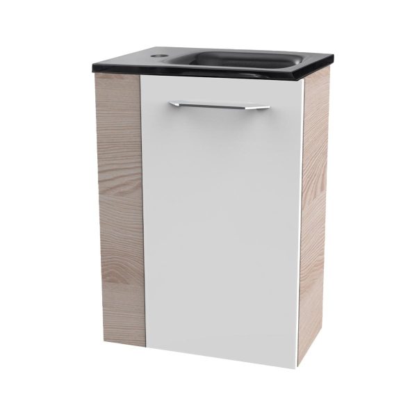 FACKELMANN SBC B.CLEVER Gäste WC Waschtisch Set 45 cm breit