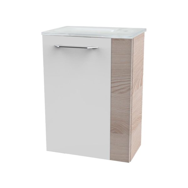 FACKELMANN SBC B.CLEVER Gäste WC Waschtisch Set 45 cm breit