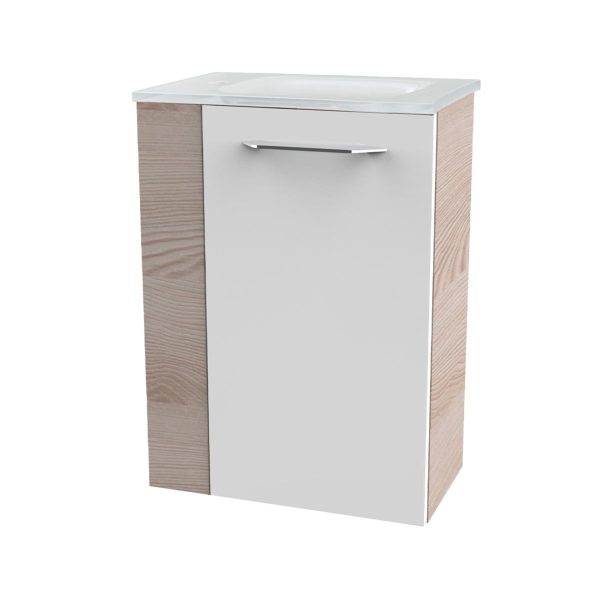 FACKELMANN SBC B.CLEVER Gäste WC Waschtisch Set 45 cm breit