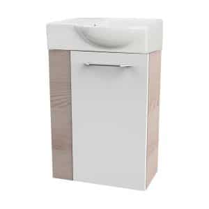 FACKELMANN SBC B.CLEVER Gäste WC Waschtisch Set 45 cm breit