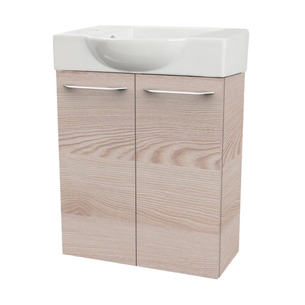 FACKELMANN SBC B.CLEVER Gäste WC Waschtisch Set 55 cm breit