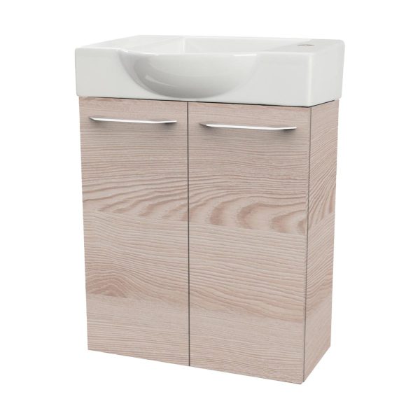 FACKELMANN SBC B.CLEVER Gäste WC Waschtisch Set 55 cm breit