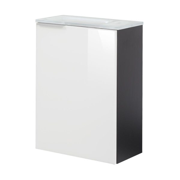 FACKELMANN SBC KARA Gäste WC Waschtisch Set 45 cm breit