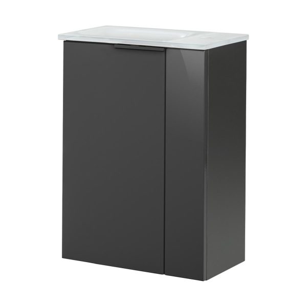 FACKELMANN SBC LUNA Gäste WC Waschtisch Set 45 cm breit