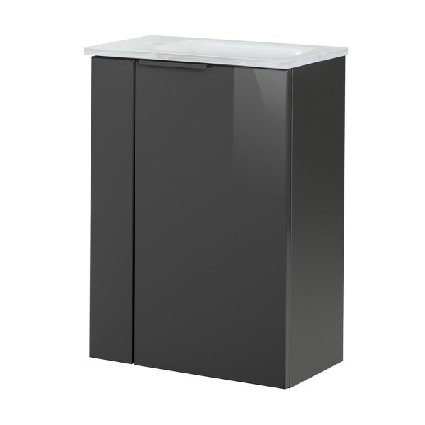 FACKELMANN SBC LUNA Gäste WC Waschtisch Set 45 cm breit