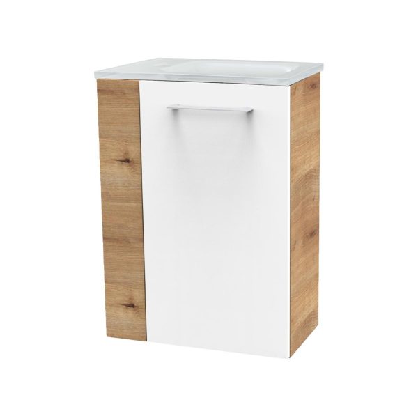 FACKELMANN SBC MILANO Gäste WC Waschtisch Set 45 cm breit