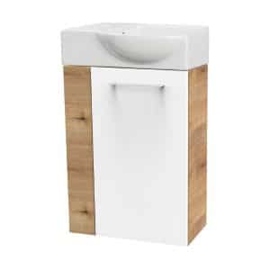 FACKELMANN SBC MILANO Gäste WC Waschtisch Set 45 cm breit