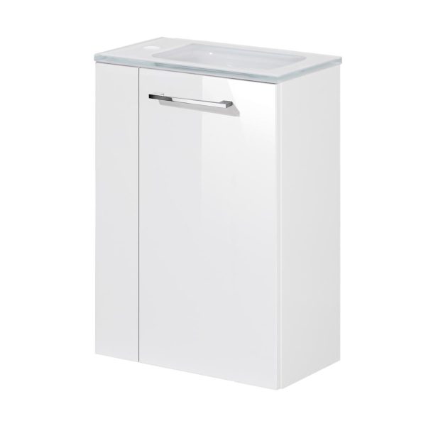 FACKELMANN SBC SCENO Gäste WC Waschtisch Set 45 cm breit