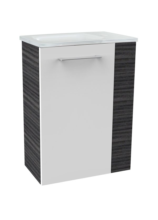 Fackelmann SBC B. PERFEKT Gäste WC Set 2-teilig 45 cm