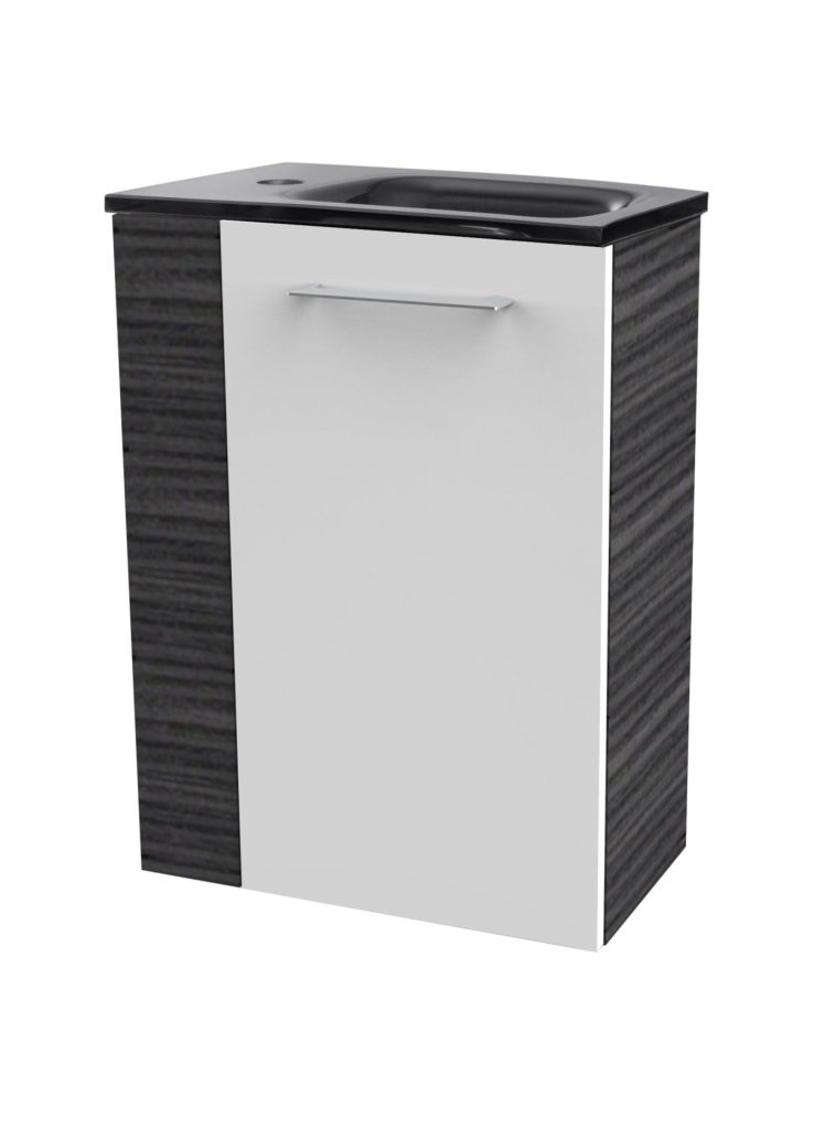 Fackelmann SBC B. PERFEKT Gäste WC Set 2-teilig 45 cm