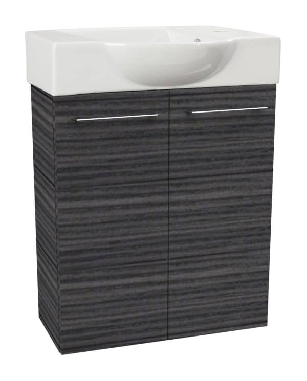 Fackelmann SBC B. PERFEKT Gäste WC Set 2-teilig 55 cm