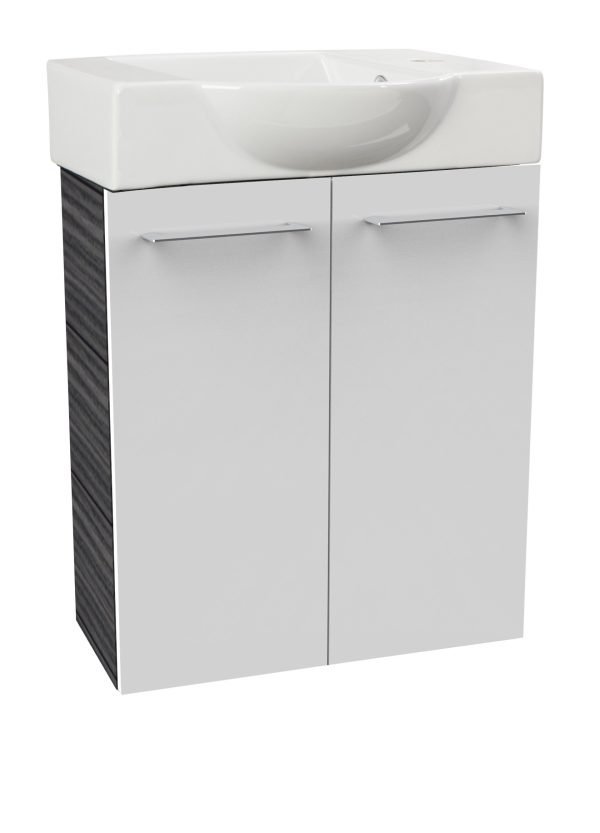 Fackelmann SBC B. PERFEKT Gäste WC Set 2-teilig 55 cm