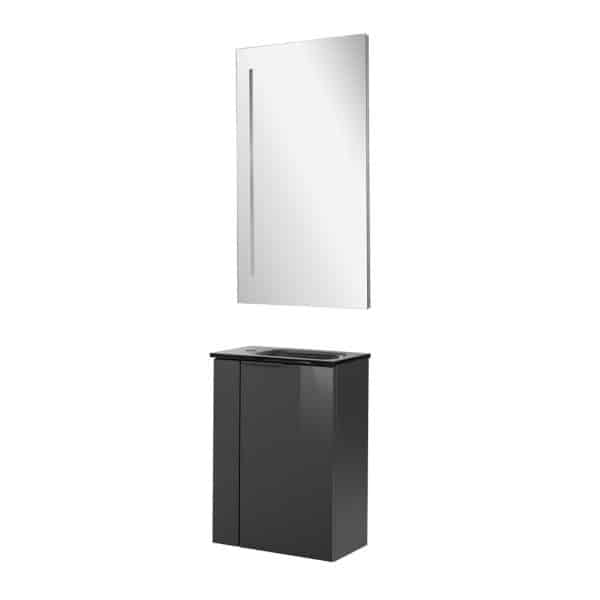 Fackelmann SBC LUNA Gäste WC Set 3-teilig 45 cm