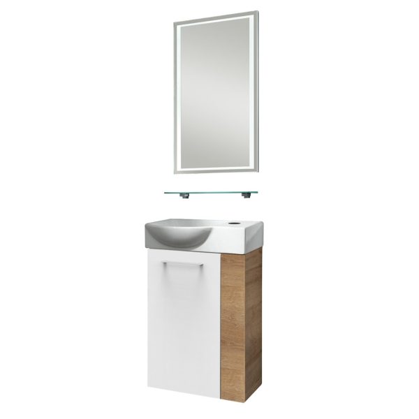 Fackelmann SBC MILANO Gäste WC Set 4-teilig 45 cm