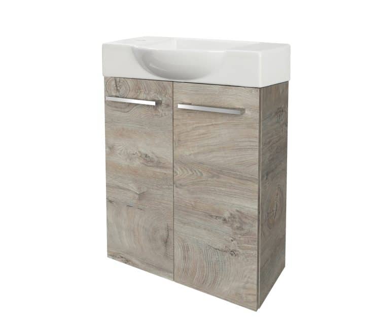 Fackelmann SBC STANFORD Gäste WC Set 2-teilig 55 cm