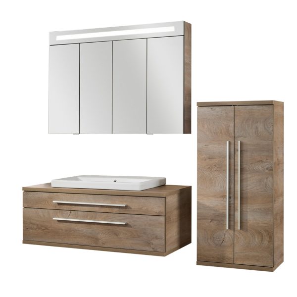 Fackelmann STANFORD Badmöbel Set 4-teilig