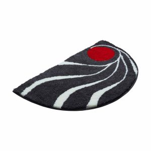 GRUND COLANI 18 Badematte 50 x 80 cm Halbrrund Anthrazit