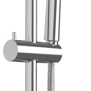 WENKO SOFTWATER Stangenbrause Set 70 cm