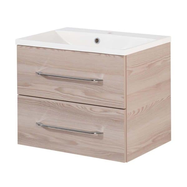 FACKELMANN B.CLEVER Waschbecken mit Unterschrank 60 cm breit