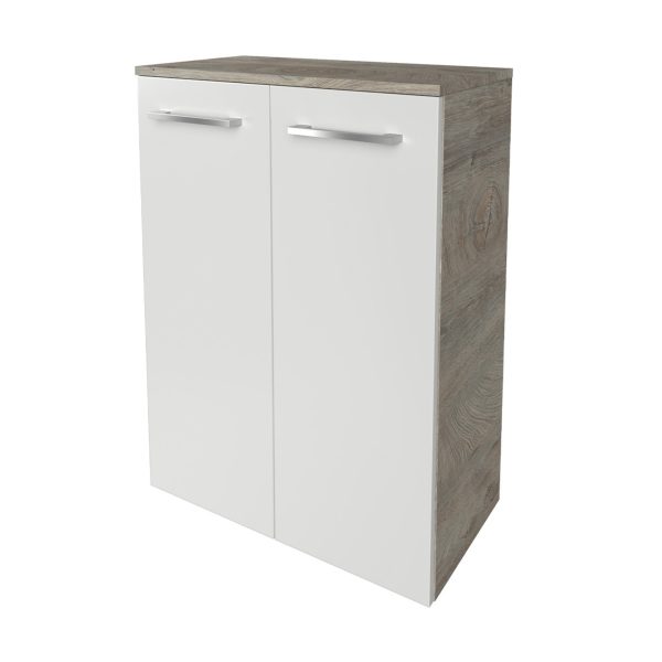 FACKELMANN B.STYLE Doppel Midischrank 60 cm breit