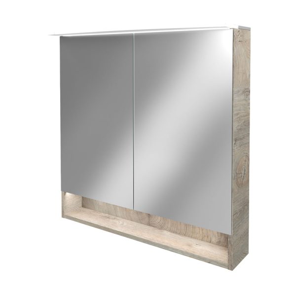 FACKELMANN B.STYLE LED Spiegelschrank 80 cm breit
