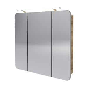 FACKELMANN MILANO LED Spiegelschrank 90 cm breit