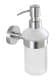 WENKO Seifenspender Bosio Matt, Edelstahl rostfrei, ca. 200 ml