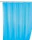 WENKO Anti-Schimmel Duschvorhang Uni Light Blue, 180 x 200 cm, waschbar