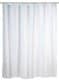 WENKO UNI Duschvorhang 180 x 200 cm, Weiß, waschbar