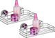WENKO VACUUM LOC Duschablage, Chrom, 2er Set, Befestigen ohne bohren
