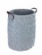 WENKO TROVO Wäschekorb 75 Liter, Grau