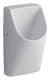 GEBERIT RENOVA PLAN Urinal wasserlos, Abgang nach hinten, KeraTect, Weiß